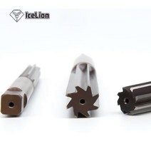 테이퍼 핀 핸드 리머 1:50 원추형 각도 샤프 수동 HSS 합금강 9XC 블레이드 생크 CNC, 14 6MM ALLOY STEEL