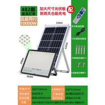 Solar 모듈 옥외 경관 외등 분수대 에너지 LED 외부벽등 안전 태양광 조명 정원 가로등, 【초광택 나노듀얼】초동행 10000W★총 10m선+45