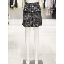 [AK수원점] [밸리걸]버튼 포인트 미니 스커트(393930)
