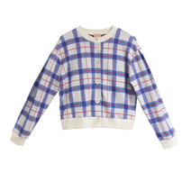 가니송 여성용 Jimmy Checked Cardigan