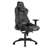 AKRacing AK RD 마스터 시리즈 프로 럭셔리 XL 게이밍 의자 레드 USA 미국, Faux Leather, Black