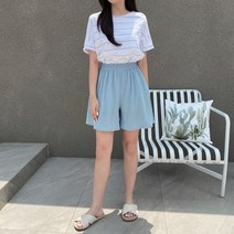 [아이슈즈] 데일리룩 코디 밴딩 버뮤다 반바지 1102923