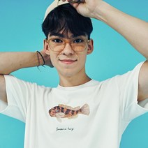 어바웃피싱 여름낚시복 꺽지 낚시 티셔츠, 2사이즈