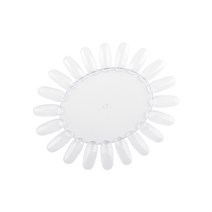 투앤 네일재료 네일아트 재료 네일 컬러 차트 부자재, 1개, 투명타원컬러차트판