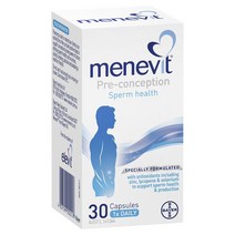메네비트 엘레비트 남성 임신준비 정자 건강 종합영양제 30정 Menevit Pre-Conception Sperm Health Capsules 30 pack (30 days)