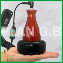 돌뜸 돌 찜질 온열 마사지기 온도조절 주열기, rose wood