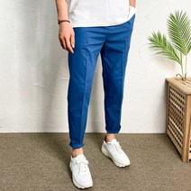 코코로맨틱 남자 봄 9부 일자 면 치노팬츠 8컬러