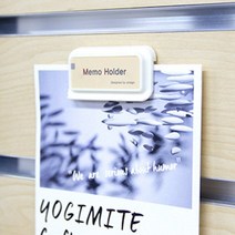 주문서클립 메모홀더 사진클립 인쇄물꽂이 50mm 4개입 A4용지 공지사항 안내문 게시물