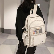 전공서적이 가득 들어가는 남녀 대학생 백팩 데일리 캠퍼스 수업용 가방선물 캐쥬얼 통학용 스터디용 20대