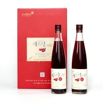 [수지누리식품] 문경 레드인 오미자청 500ml x2병 세트 오미자 원액 엑기스 명절 단체 선물세트, 단품, 단품