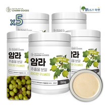 암라가루 암라분말 암라 추출 분말 100% 인디안 구스베리 천연 비타민C 효능 150g, 5병