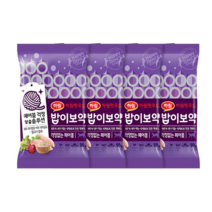 밥이보약 전연령 걱정없는 헤어볼 고양이 건식사료, 50g, 4개