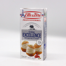 스윗앤스윗. 엘르앤비르 엑셀런스휘핑크림 1kg, 추가수량(1＋a)