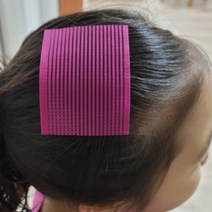 앞머리 고정 찍찍이 잔머리 패드 헤어 고정 시트 2p, 단품, 2개