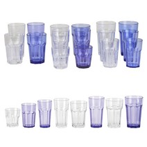 PC물컵 음료수컵 업소 가정용 쉽게 깨지지않는안전컵, 선택7.5243-1개, 투명