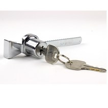 삼부 슬라이딩록 유리 진열장 열쇠 잠금장치