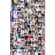 투바투 도무송 TXT 투모로우바이투게더 포토카드 포카 굿즈 100장 세트, 시리즈 3, 카드 100장