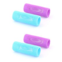 주트 헤어롤 구르프(지름39)길이100mm 4입 독일 구르프 혼합색상