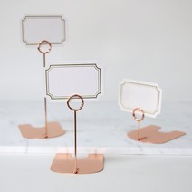 베이커리 카페 네임택 가격표 39종 POP, 블랙네임꽂이일자한겹5cm