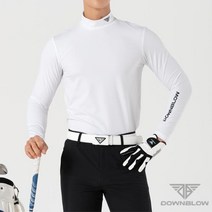 블루모드TWO 뛰어난 보온성 남자 전문골프웨어 반폴라 기모 티셔츠