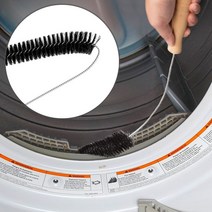 구디푸디 건조기 청소솔 브러쉬 세탁기 청소, 블랙, 1개