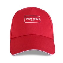 테니스 모자 대두 볼캡 남성 안토니오 모라토 암 박스 로고 검정색 야구 RRP, [08] P-Red