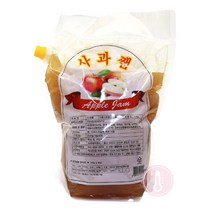 푸드올마켓_ 부국 사과쨈 5kg-파우치