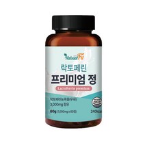 네추럴핏 락토페린 프리미엄 정 1000 x 60정 1개 (2개월분)