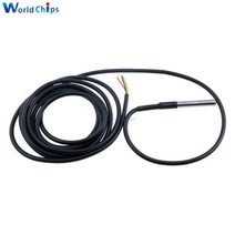 온도 습도 센서 보일러 온수매트 부품 스위치 NTC 컨트롤러 케이블 Diymore DS1820 스테인레스 스틸 패키지 방수 DS18b20 프로브 18B20 Arduino 1M/2M, DS18B20 2.5M