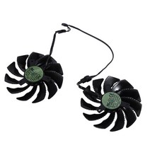 기가 바이트 지포스 GTX 1050 1060 1070 티 RX 480 470 G1 R9 380X GV-RX570 (580)에 88Mm를 그래픽 비디오 카드 팬 쿨러, 하나, 검정