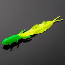 오무기어 웜기어 부드러운 송어 미끼 실리콘 75mm 1.32g 움직이는 스윔베이트 인공 웜 미끼 루어 수플레 5 개, E