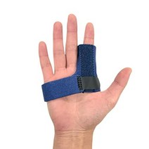 손가락 서포터 고정 플레이트 들어가 손가락 대응 좌우 대응 핑거 랩 (블루/이점 고정 타입) 指 サポーター 固定プレート入り 全指対応 左右対応 フィンガーラップ (ブルー/二点固定タイ