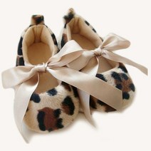 메이커키즈 레오파드 리본 보행기화 3-18개월 100022