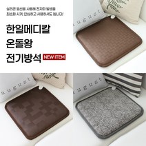 한일메디칼 온돌왕 친횐경 항균 전기방석, 초코브라운 4인용