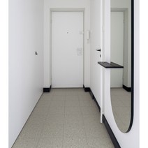 붙이는 바닥재 셀프시공 현대 픽스픽스 점착 바닥타일시트 (12장 0.3평 시공용) 그레이 테라조 바닥타일, 연그레이(테라조패턴)