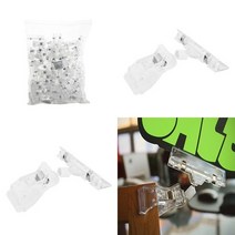 50P 쇼카드집게 이름꽂이 쇼클립 POP집게, 1개
