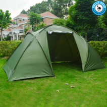해외 파이어 불멍 쉘터 빅쉘터 셀터 대형 텐트 캠핑 5인 6인 여름 방수, 그린