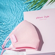 이로와 수영장마스크 방수 물놀이 워터파크 패션 스포츠마스크 다회용