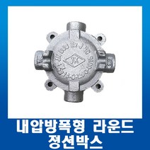 내압방폭형 라운드 정션박스-36mm 쟌숀박스 쟝숀박스 방폭자재, 졍션박스36mm