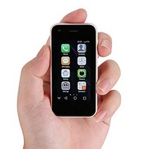 Sudroid 언락 미니 스마트폰 2.12.7cm 세계에서 가장 작은 휴대폰 3G 네트워크 프리미엄 폰 쿼드 코어 소형 휴대폰 (핑크), pink