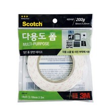 강력폼양면테이프 2474 18mmx5M 3M, 없음, 상세페이지 참조