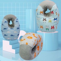 아이엄마 모두 편안한푹신한 밀착수유쿠션 손목보호육아템 베이비, 1