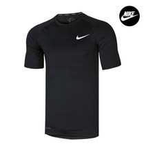 나이키 프로 드라이핏 탑 타이트 기능성 운동복 반팔티 BV5631-010