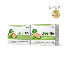 [안국건강] 코박사에스 120캡슐 2통(2개월분)/구아바잎추출물 콧물 재채기 코가려움, 상세 설명 참조