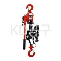 TOYU 레버블록 3톤 레바블록 호이스트 컴팩트 운반 윈치 도르래 후크 로드 핸드 케이디공구 KD09, 1개