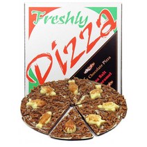 Hamiltons - 하밀톤스 7인치 밀크초콜릿 씨솔트 카라멜 피자초콜릿 240g