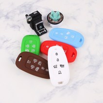 [3G MALL] 현대 2021 투싼 NX4 디 올뉴 투싼 5버튼 7버튼 스마트키 실리콘 키케이스, 5버튼_블랙