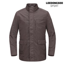 이동수골프 이동수 골프웨어 남성 하이넥 FW 점퍼 브라운 H0CJP9020-D1