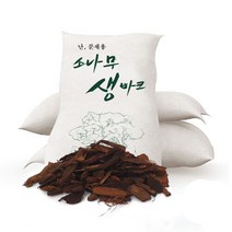 마이플랜트 소나무 바크 40L, 찐바크 소립3호(1~3cm) 1개