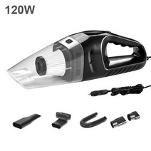 자동차 진공 청소기 용 무선 휴대용 전원 흡입, [03] Black 120W